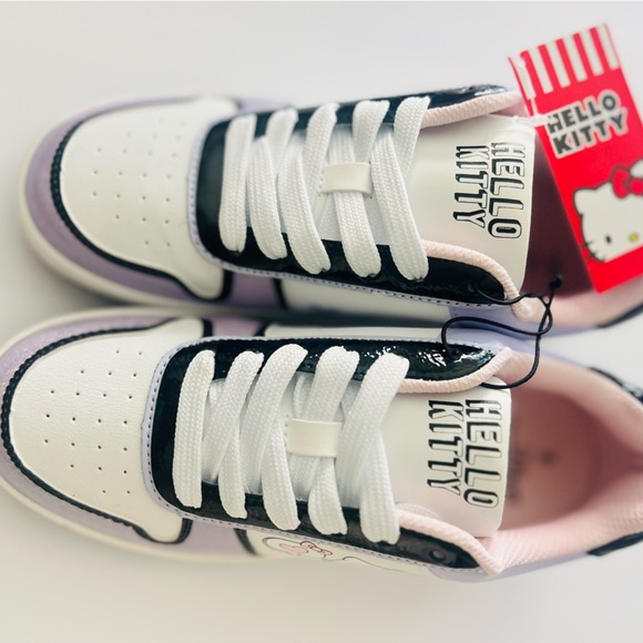 Hello Kitty by Sanrio Women’s Lavendar Casual Court Sneaker, Regular Width 6 - Picture 6 of 9